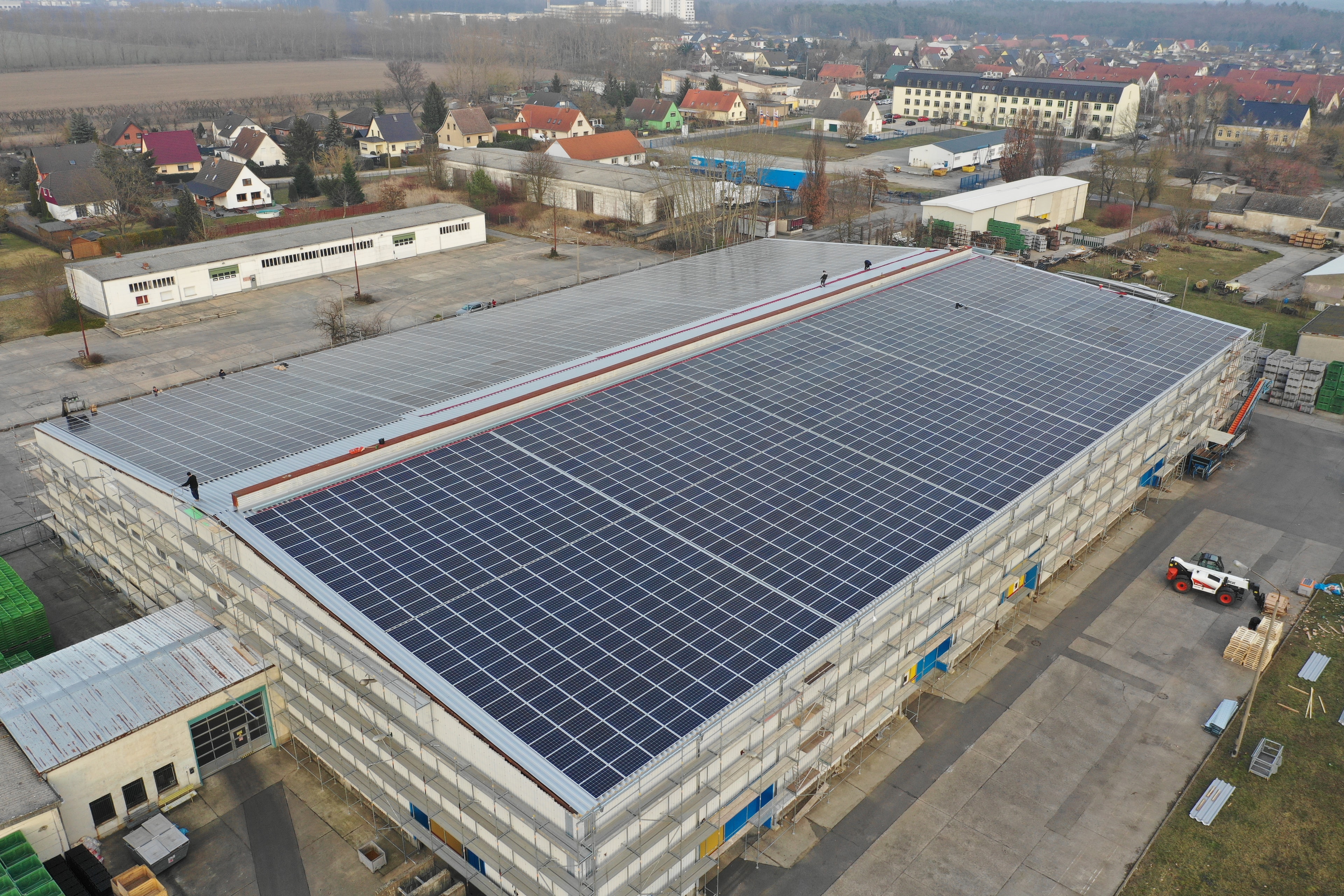 Commercial rooftop solar – industrial rooftop PV system