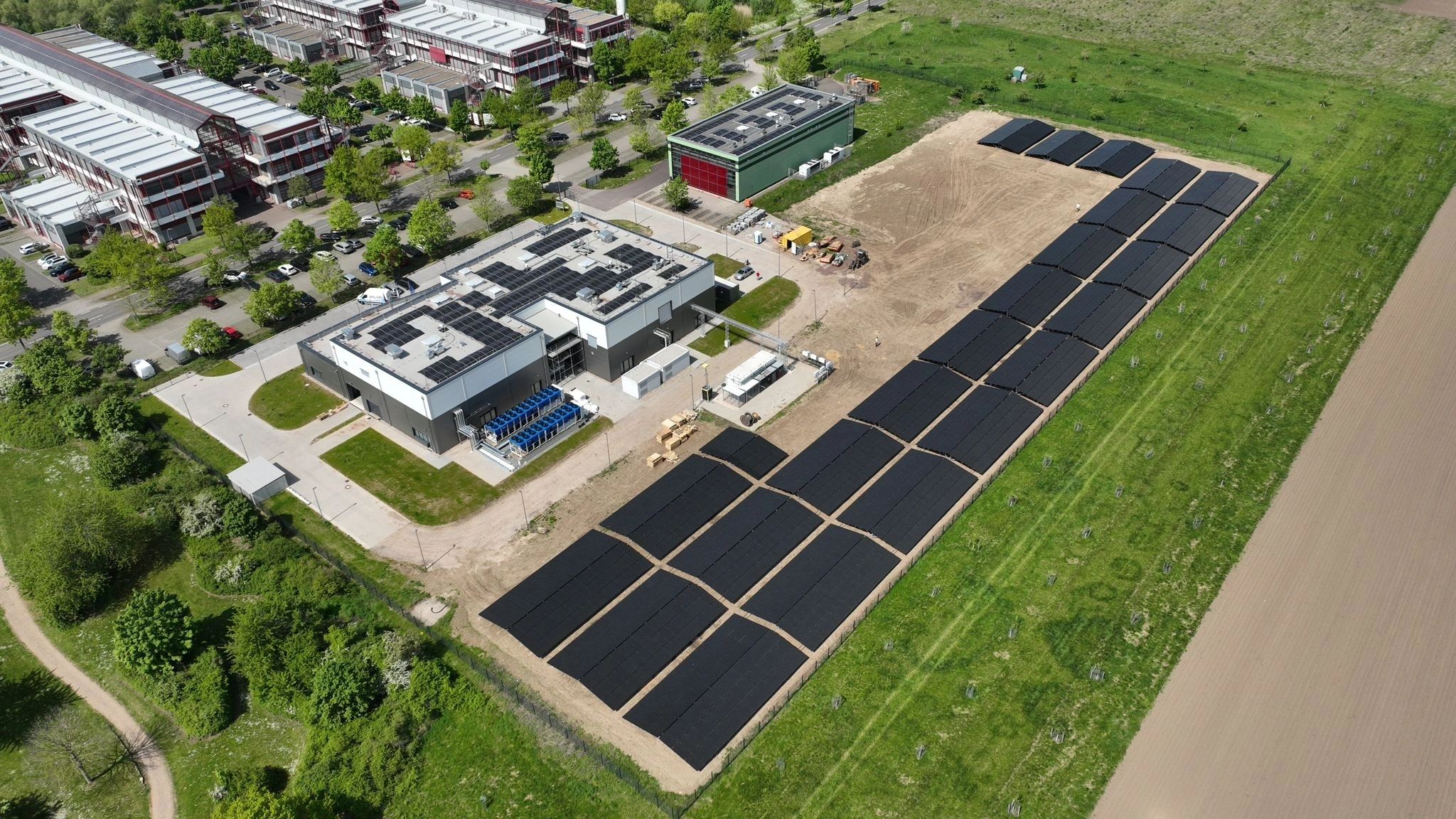 Solar plant – detail view